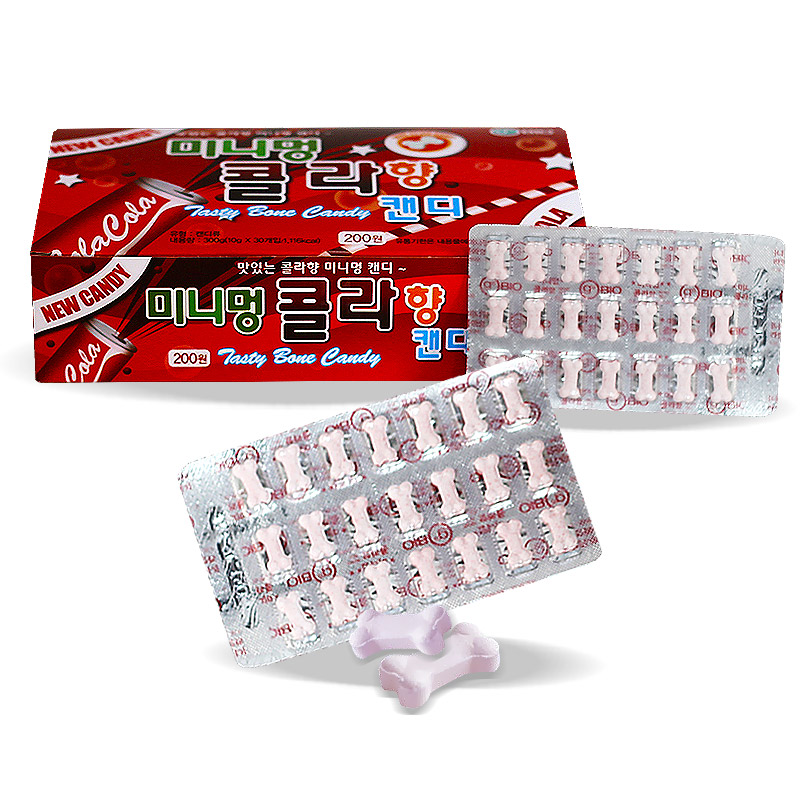 400 미니멍 콜라향 10g *30개입