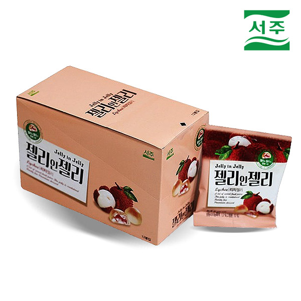 500 서주 젤리인젤리 리치 26g *12개