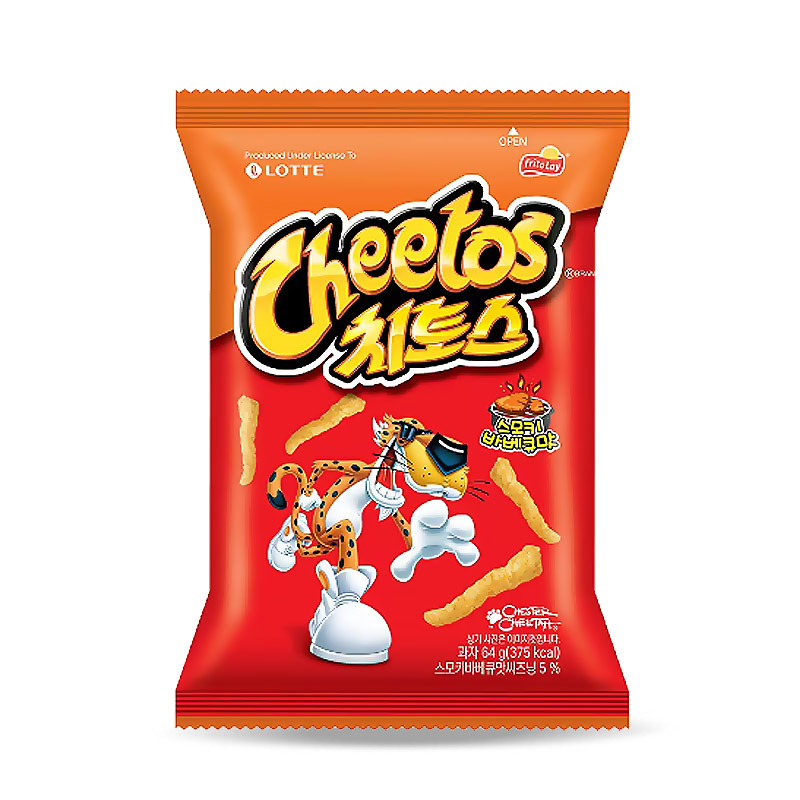 2000  롯데 치토스 스모키바베큐맛 82g  (1박스 12개)