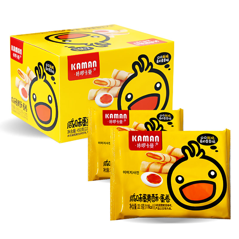 (행사) 600 카만 에그롤 크림치즈 22.5g *20개