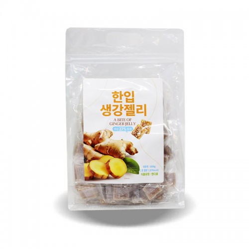 한입 생강젤리 500g 피치코리아