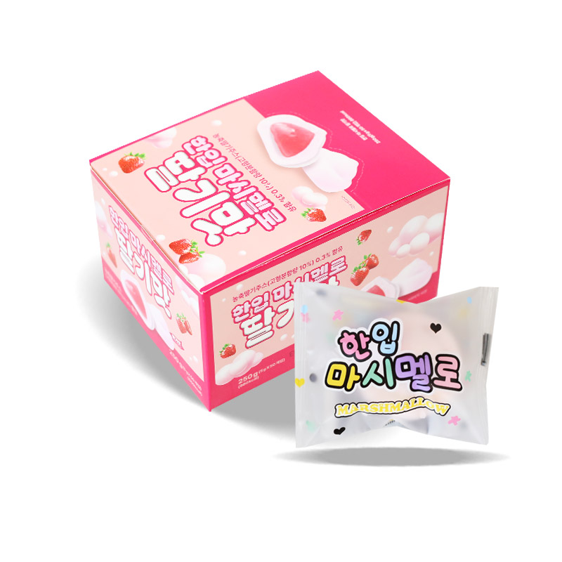 100 한입 마시멜로 딸기맛 5g*50개
