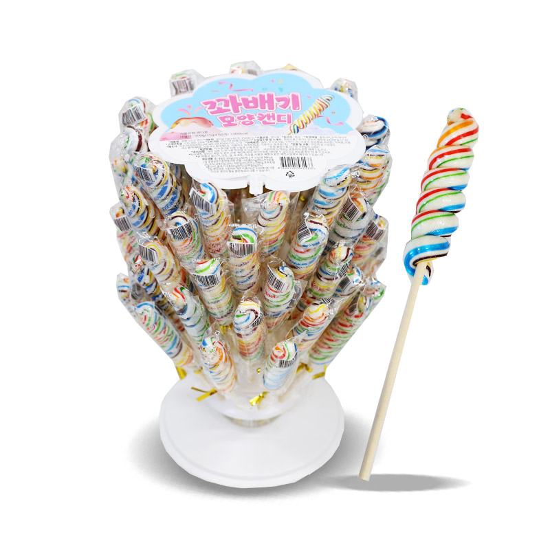 500 청원 꽈배기 모양 캔디 15g*60개