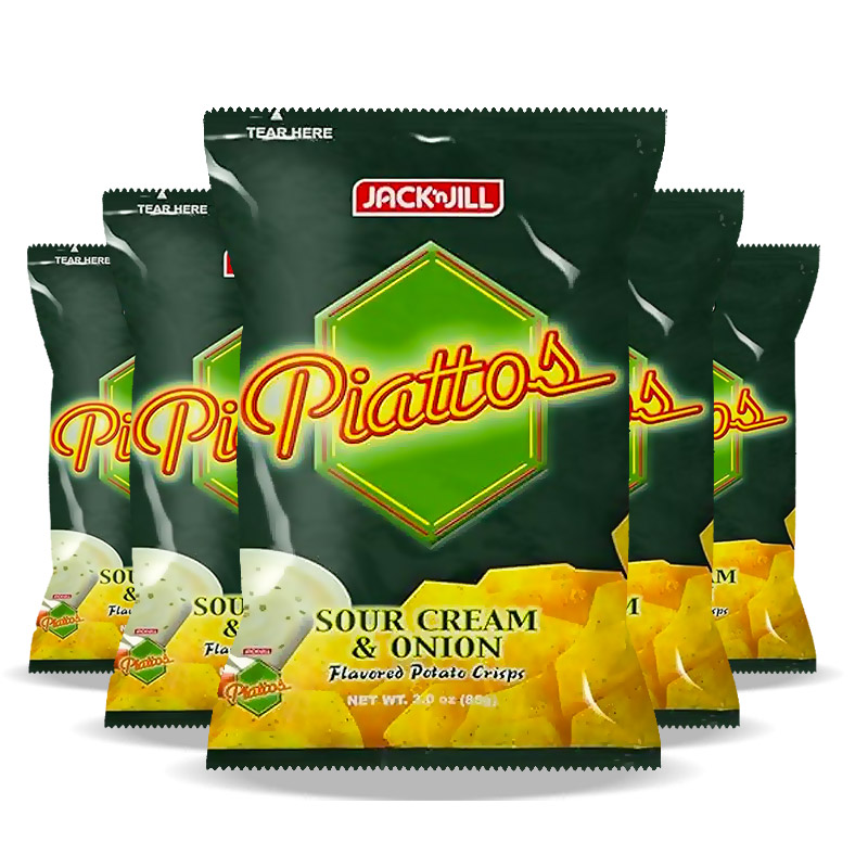 1500 피아토스 감자칩 샤워크림&양파맛 85g*5개