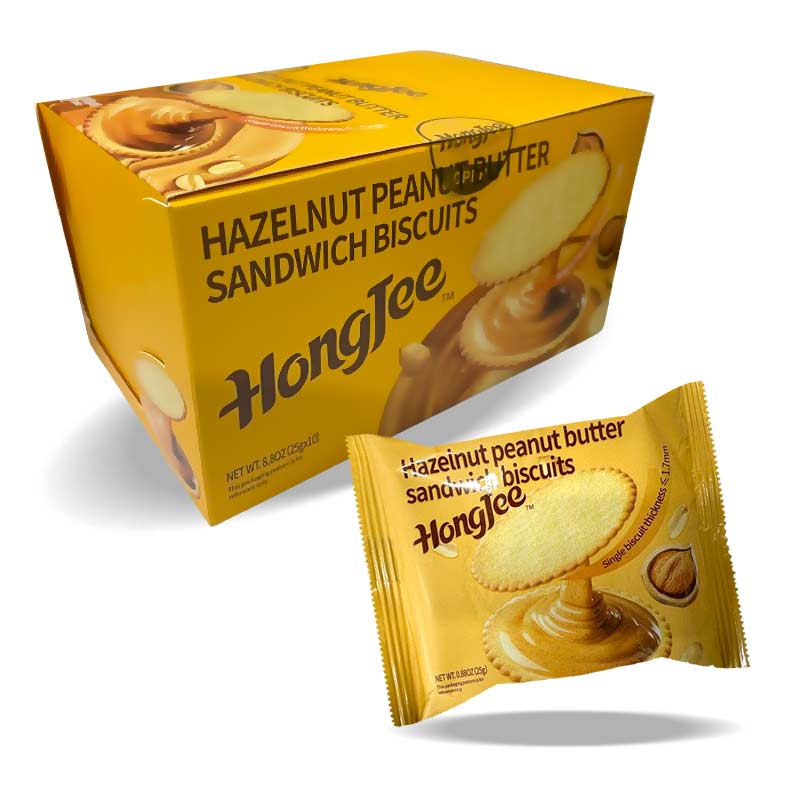 1000 헤이즐럿 피넛버터 샌드위치 25g *10개