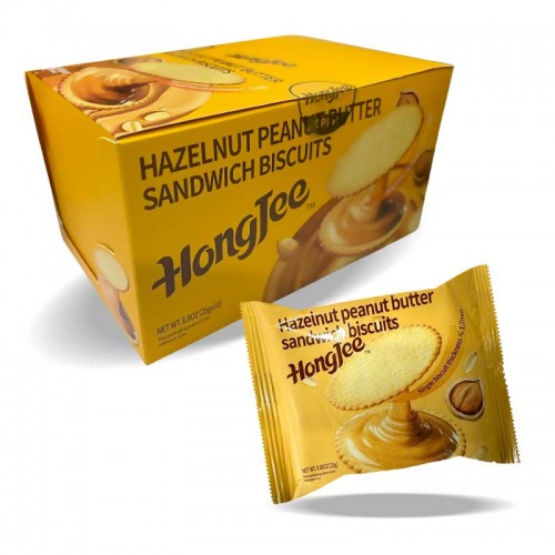 1000 헤이즐럿 피넛버터 샌드위치 25g *10개
