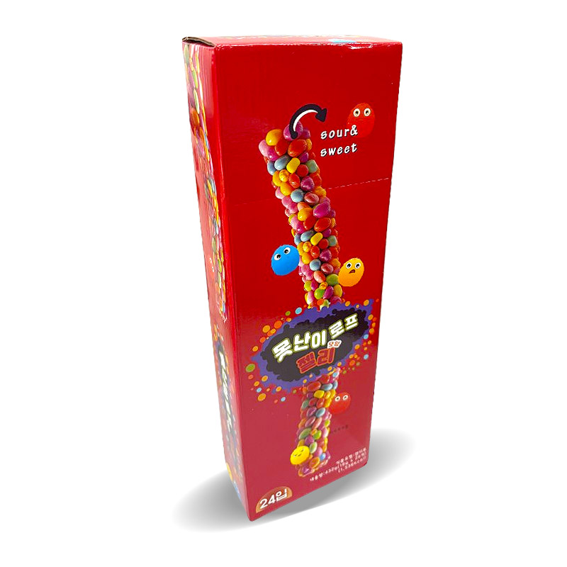 500 못난이 로프모양 젤리 18g*24개입