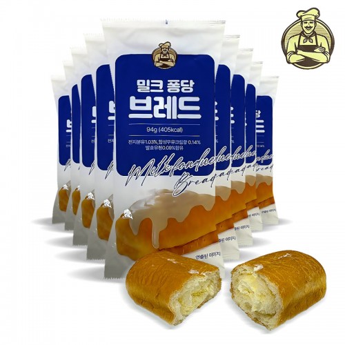 1000 목화 밀크퐁당 브레드 94g *10봉 (1박스 30개) 천원빵