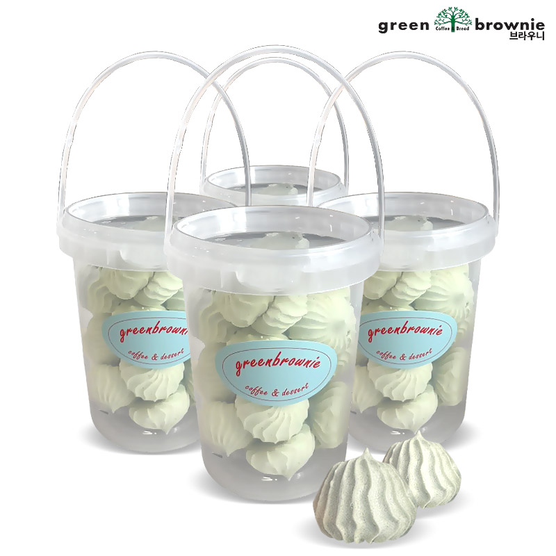 5000 그린브라우니 순수 말차머랭 50g *4개