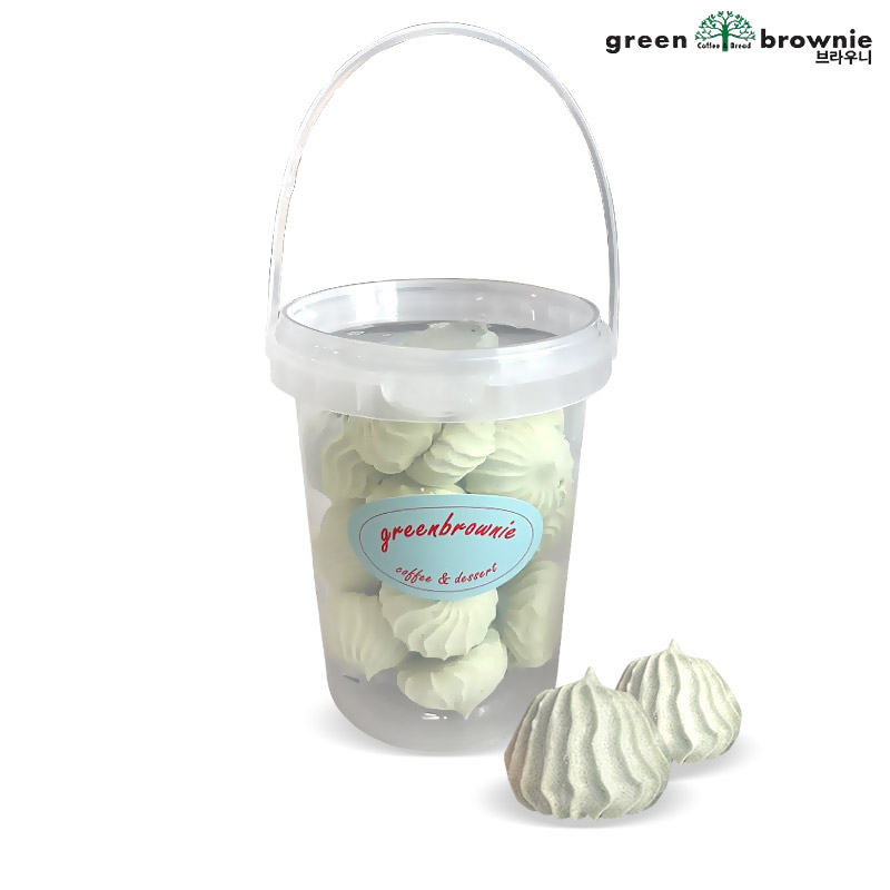 5000 그린브라우니 순수+말차머랭 50g *4개 (순수2개+말차2개)