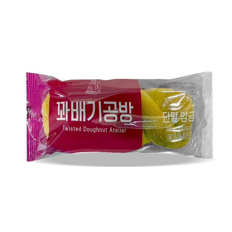 1000 목화 꽈배기공방 단팥앙금 100g *10개 (1박스 30개) 천원빵
