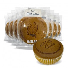 1000 목화 부드러운 우유 케이크 90g*10개  (1박스 36개) 천원빵